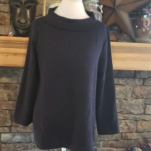 NWT LOFT ROUGH COLLAR DESIGN SWEATER SZ L